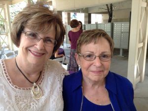 Barbara Ralston and Sue Glawe